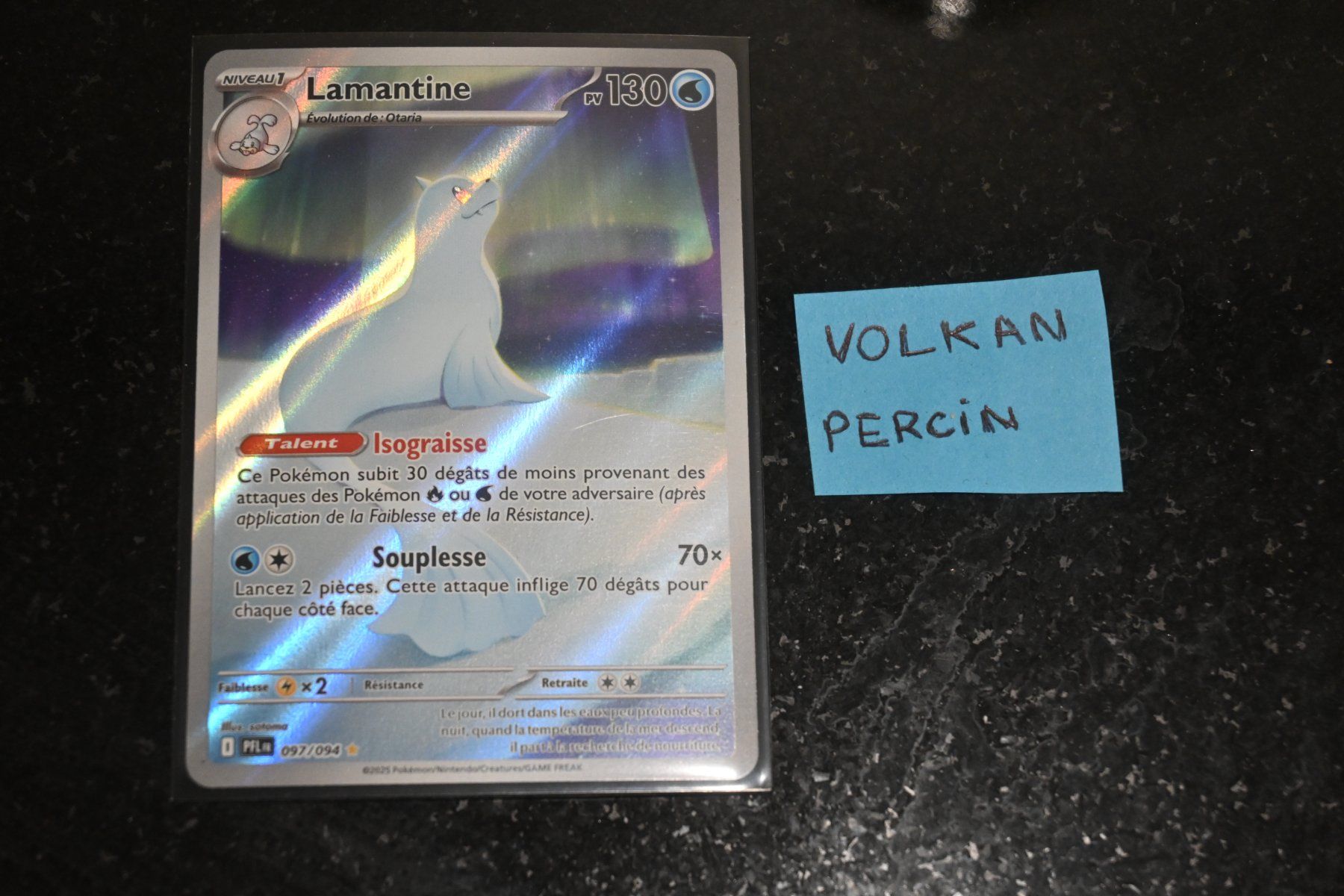 Pokémon Carte collezionabili: Lamantine (PFL 097) FR – Nuovo (secondo la descrizione) da Aigle venduto da PSAPOKEVOVO