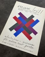 Max Bill 🎨 Serigraphie 1982 Mönchehaus Museum