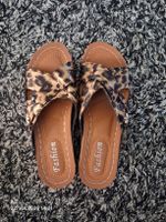 Sandalen Damen Leo-Muster Grösse 39 neu