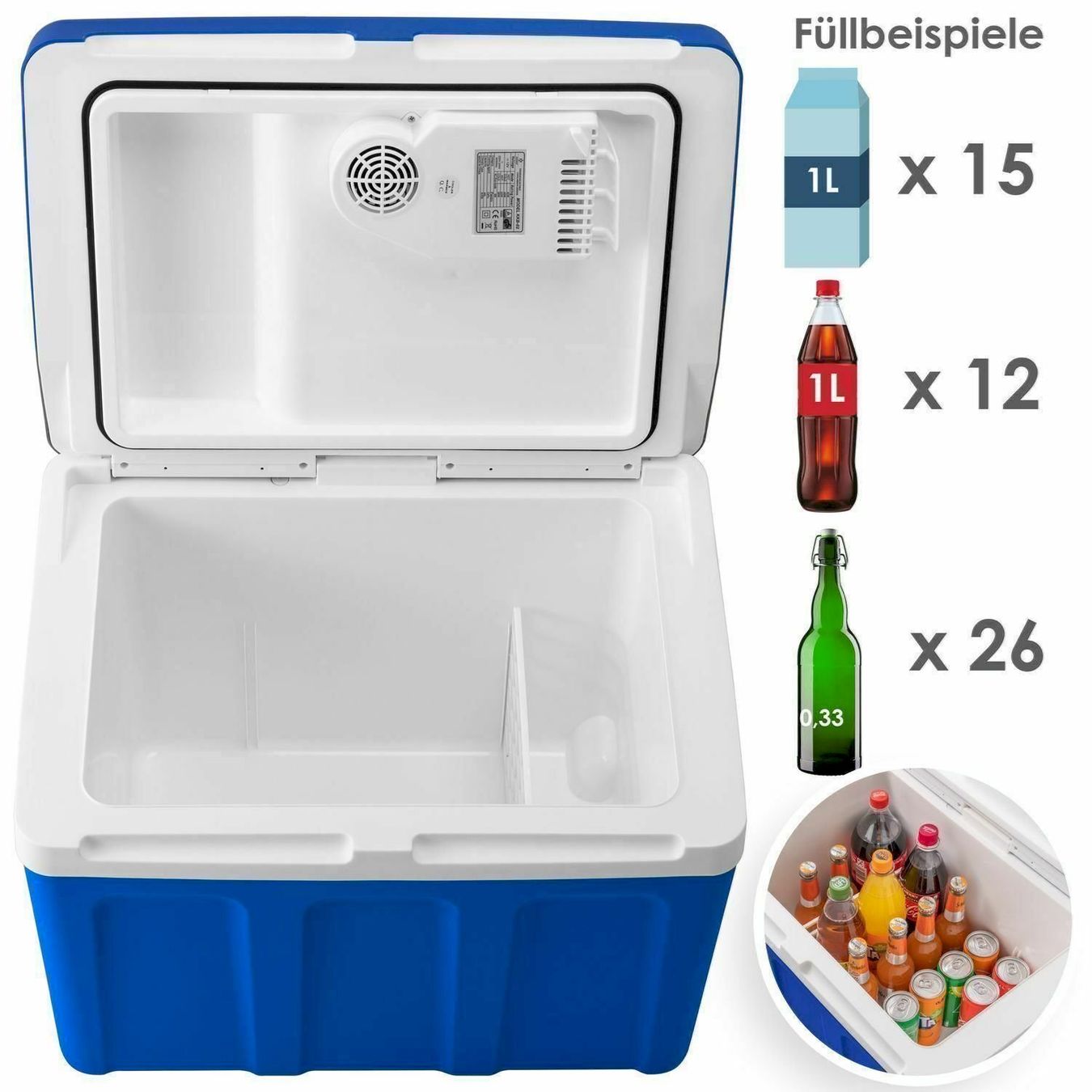 Cucinare, Mangiare & Bere: KESSER 40L Kühlbox 12V 230V BLAU – Nuovo e nell'imballaggio originale da Bottighofen venduto da zaap 2