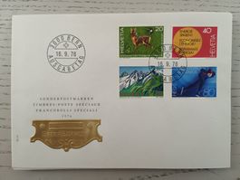 1976 FDC Werbemarken