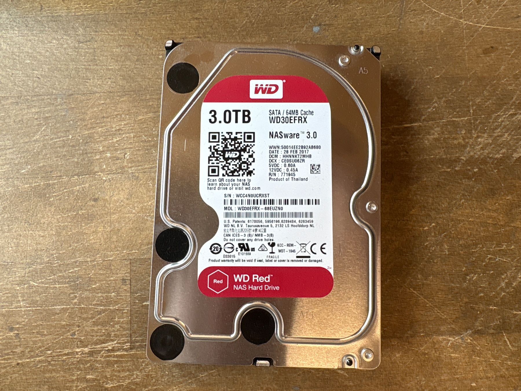 Western Digital Harddisks: Festplatte HDD WD 3TB – Gebraucht aus Chur von Feschtland