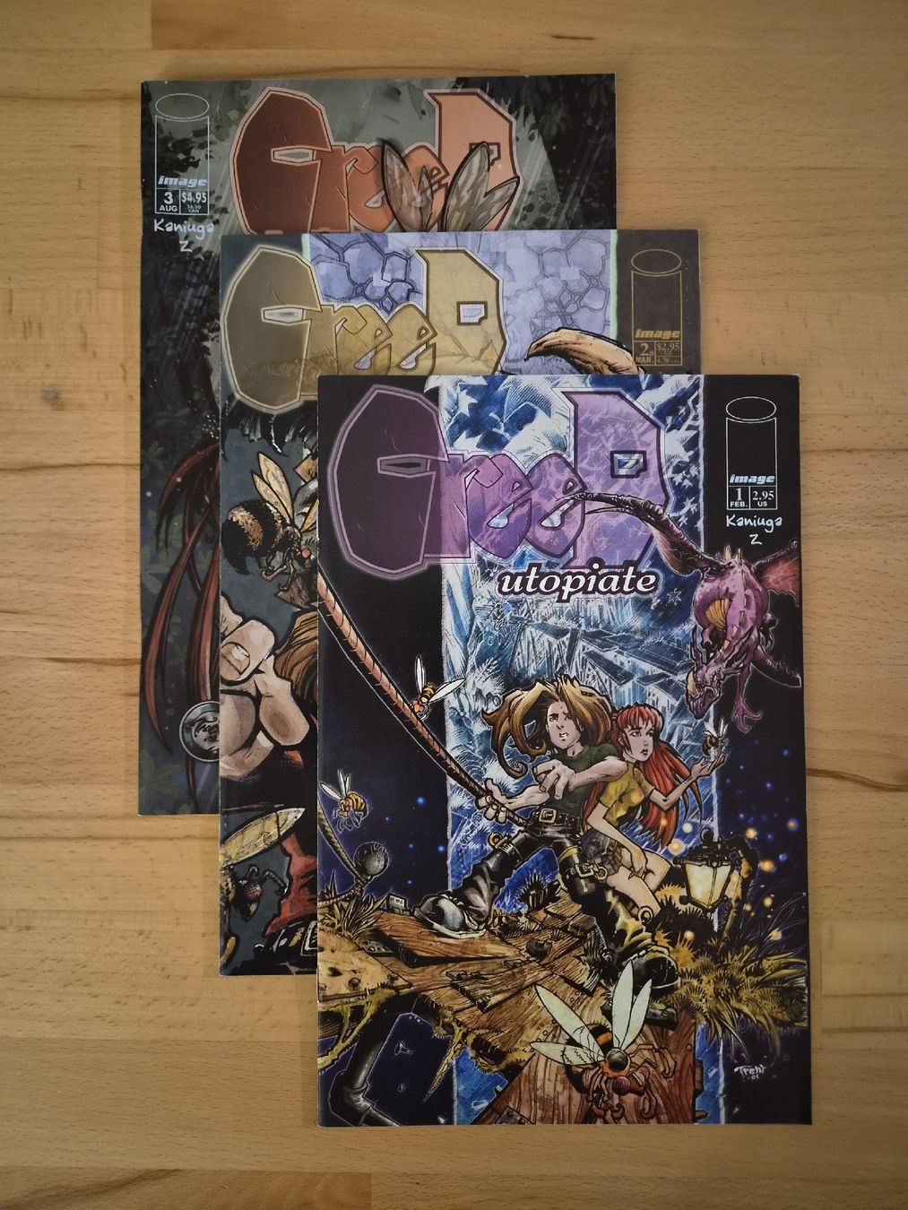Comics: Creed #1-3 (complete) – Gebraucht aus Biel/Bienne von collector_comics