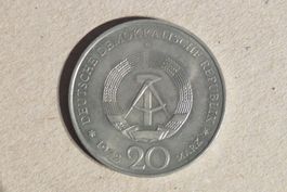 DDR 20 Mark 1972 A,  Friedrich Schiller