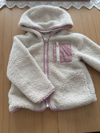 Fleece  Jacke mit Kapuze, Top Zustand!