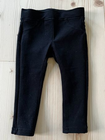 United Colors of Benetton Leggings Gr. 80/86 (12M/1Y)Schwarz