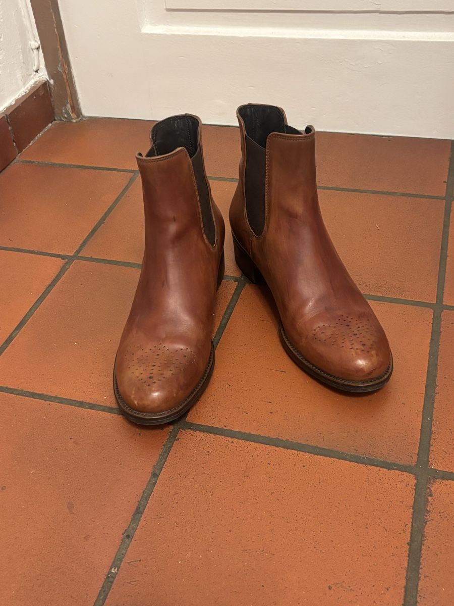 Scarpe da donna: Damen Stiefeletten Leder – Nuovo (secondo la descrizione) da Zürich venduto da cor_h97c