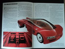 Prospekt Peugeot 205 Cabriolet CTI 1988