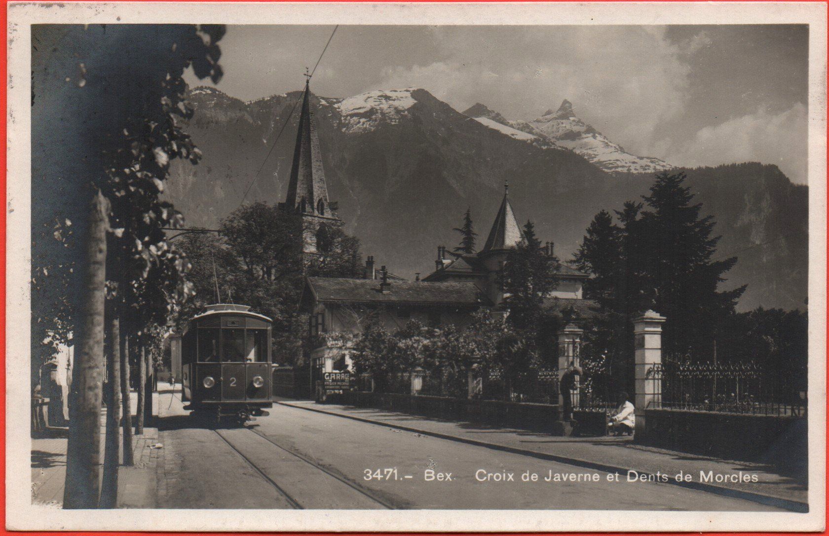 Cartes postales: BEX Tramway – D'occasion à Jona par philajona