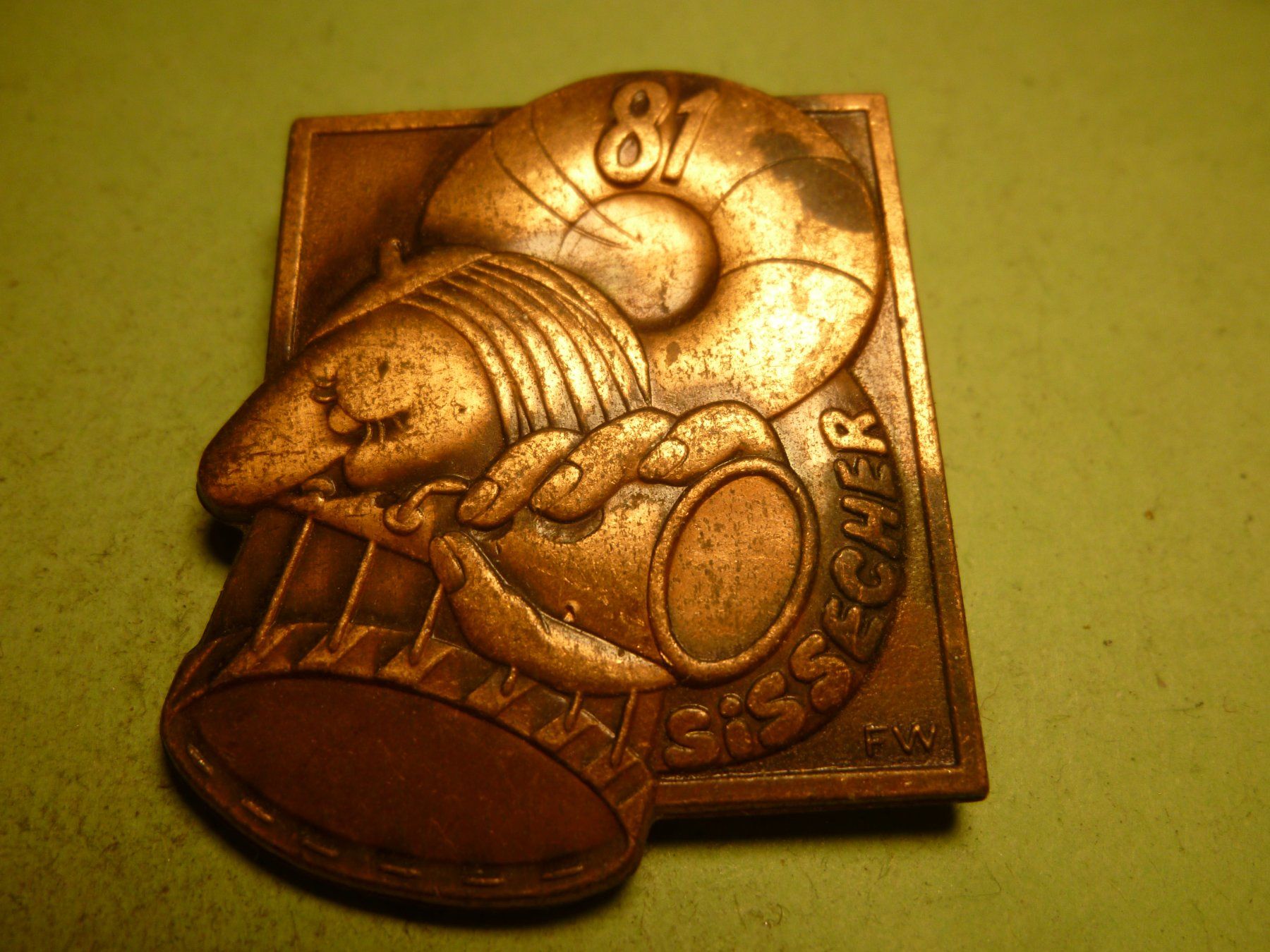 Placchette & Badge: SISSACH 1981 BRONZE – Usato da Ried (Muotathal) venduto da Mandarin02