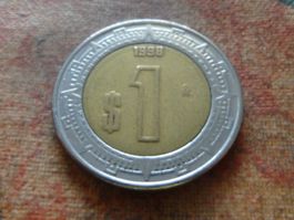 MEXIQUE   1  Peso  1998  Amérique-Sud