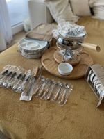 Fleischfondue-Set inkl. Teller