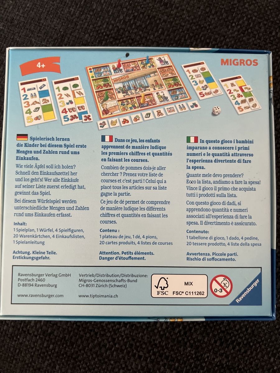 Ravensburger Giochi: Spiele – Usato da Dübendorf venduto da Zuerimuusli 2