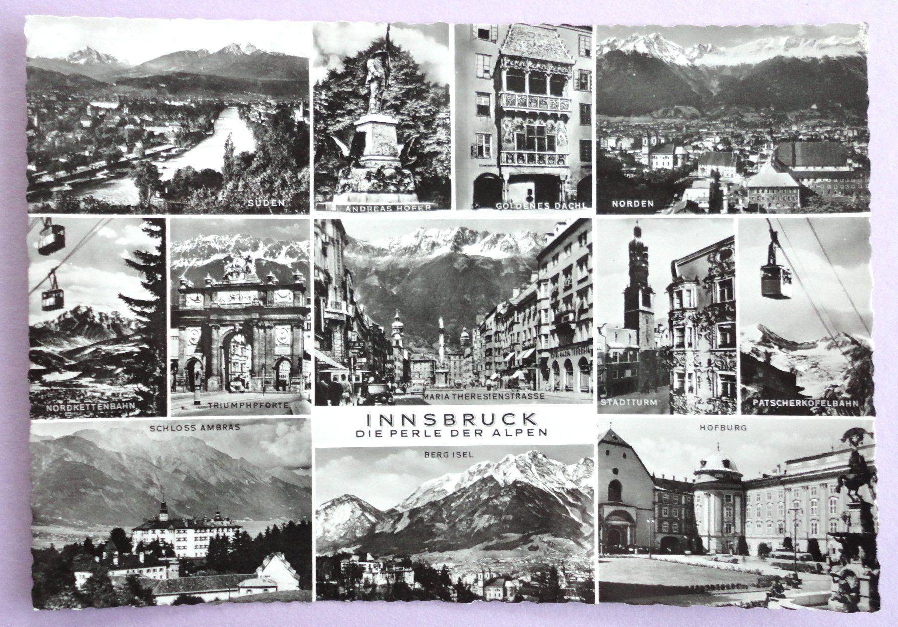 Cartoline postali: Innsbruck – Usato da Fétigny venduto da Billy2miny