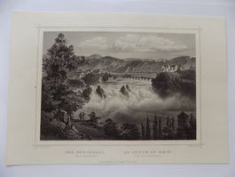 Der Rheinfall bei Schaffhausen