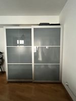 Ikea PAX Kleiderschran mit Glas Schiebetüren