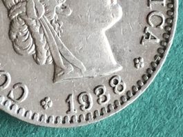 Abart 20 Rp. 1938 mit offener Zahl 9