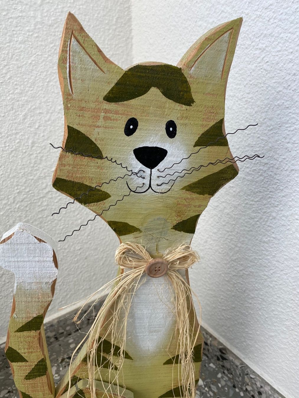 Statuette: Grosse Katze aus Holz – Usato da Schlieren venduto da Trudyschoe 3