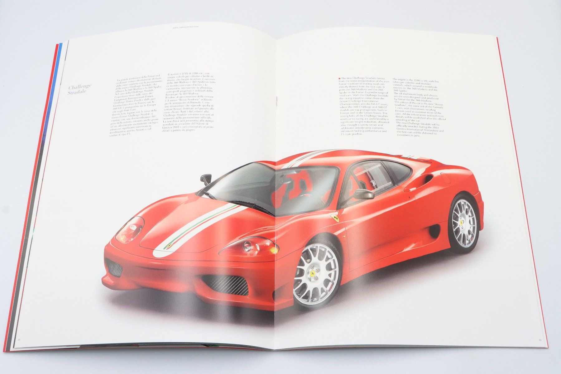 Ferrari Documenti: Ferrari La Ferrari Modellprogramm 2003 Prospekt – Usato da Bühl b.Aarberg venduto da Collectorpassions 6