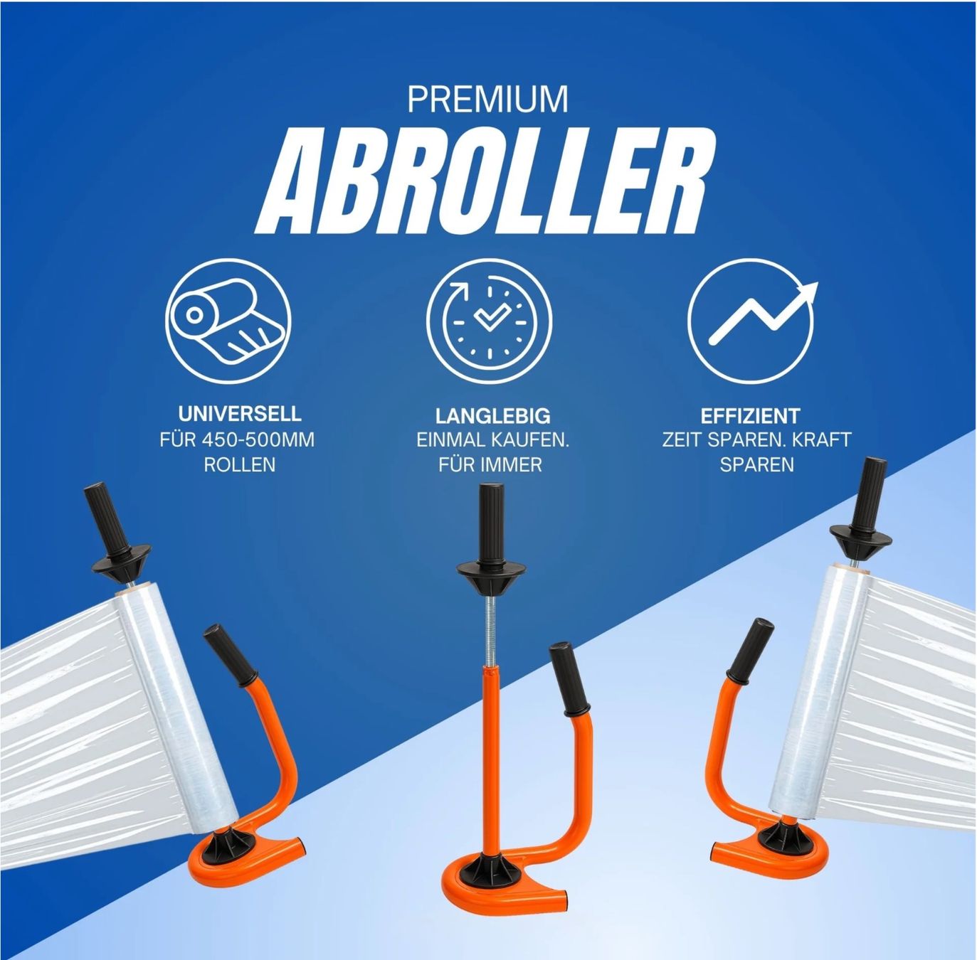 Sonstiges zum Lager & Transport: Stretchfolien Abroller Profi Orange – Neu und originalverpackt aus Bülach von StoreInShop.com 1