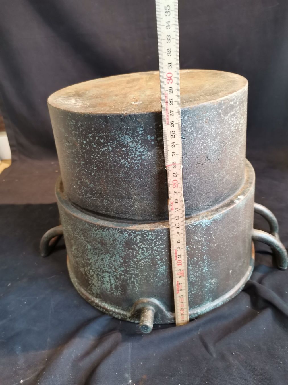 Töpfe: Gusseisentopf, Bronze Topf, Bronce Topf? Eisentopf, Gusstopf – Gebraucht aus Wiedlisbach von materialkreislauf 6