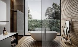 Top! Edonè Freistehende Design Wanne in Stonmatt 170 x 80 cm