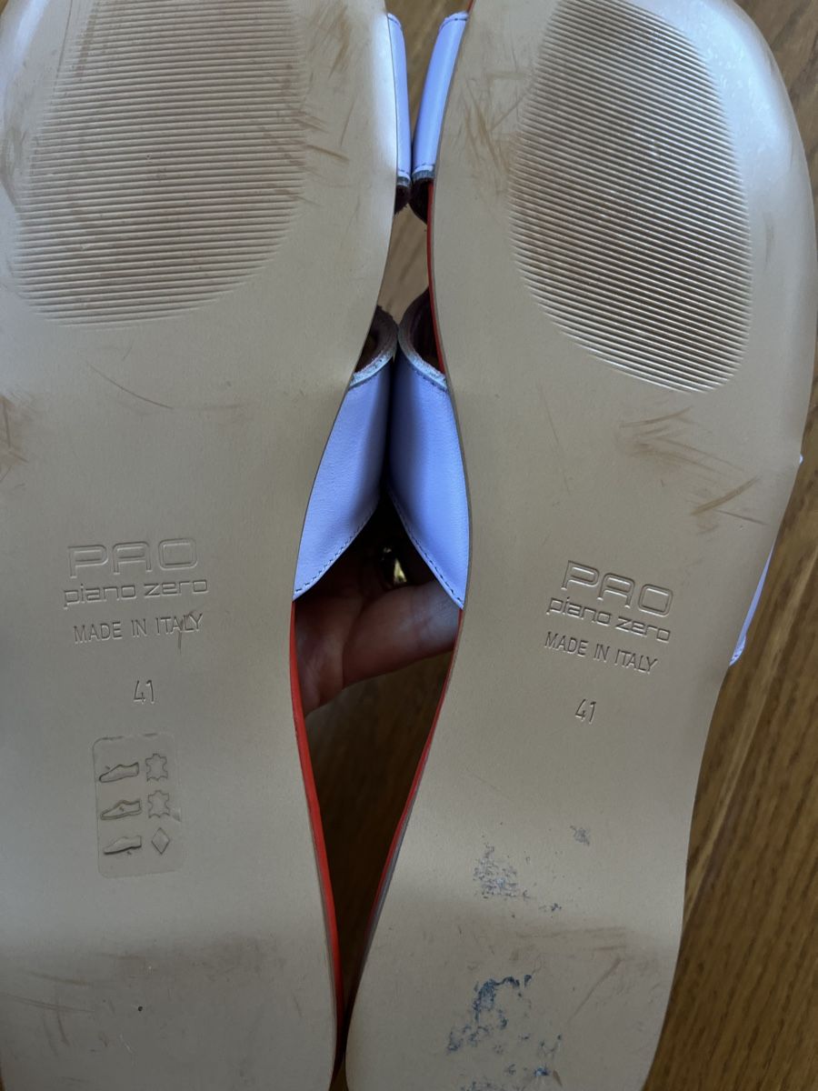 Scarpe da donna: PAO Piano Zero Sandallen Gr. 41 orange/lila – Nuovo e nell'imballaggio originale da Wädenswil venduto da Iana32 1