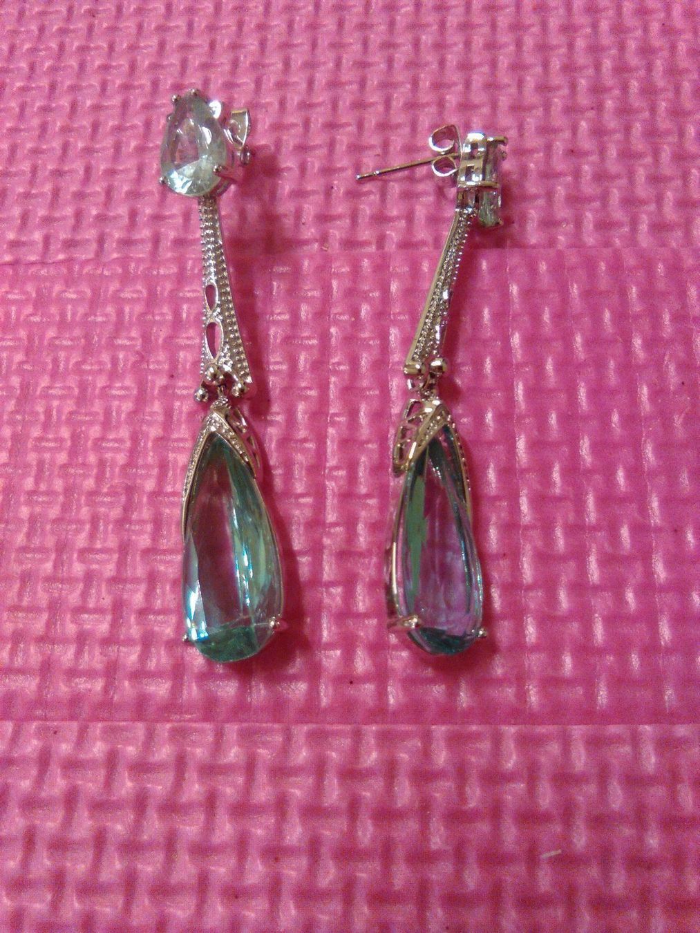 Orecchini pendenti & Orecchini a lobo: OHRRINGE MODESCHMUCK;;MIT ECHT KRISTALL – Nuovo (secondo la descrizione) da Basel venduto da bijoutrie_4 3