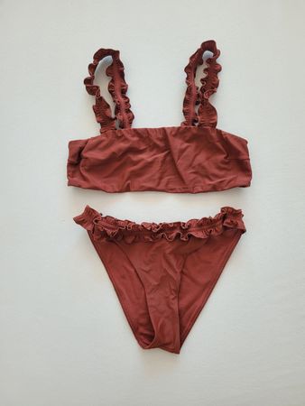Bikini mit Rüschen Grösse XS/S neuwertig