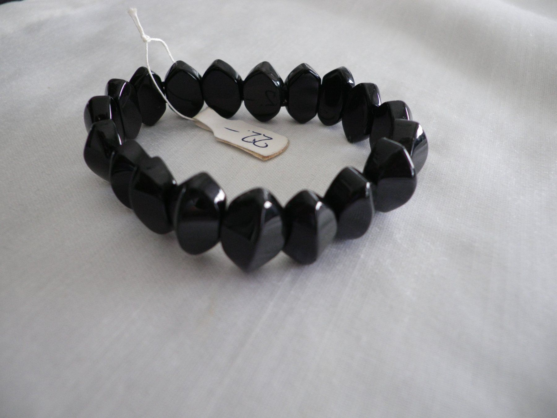 Bracciali & Braccialetti: Echt Stein-Armband Obsidian – Usato da Reinach venduto da Mietze 1
