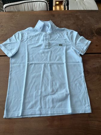 Polohemd Lacoste Slim Fit hellblau Grösse L guter Zustand