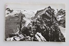 AK Zermatt, Matterhorn, Schweizergipfel 1954, Poste militair