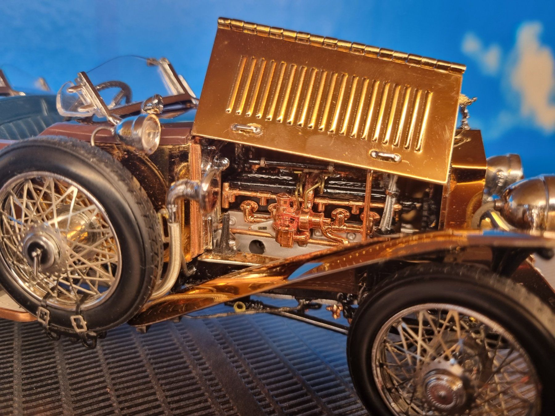 Franklin Mint Modellini d'auto: Franklin Mint 1/24 Scale CP01 1921 Rolls Royce Silver Ghost – Usato da Männedorf venduto da Spezial-Modelle 1