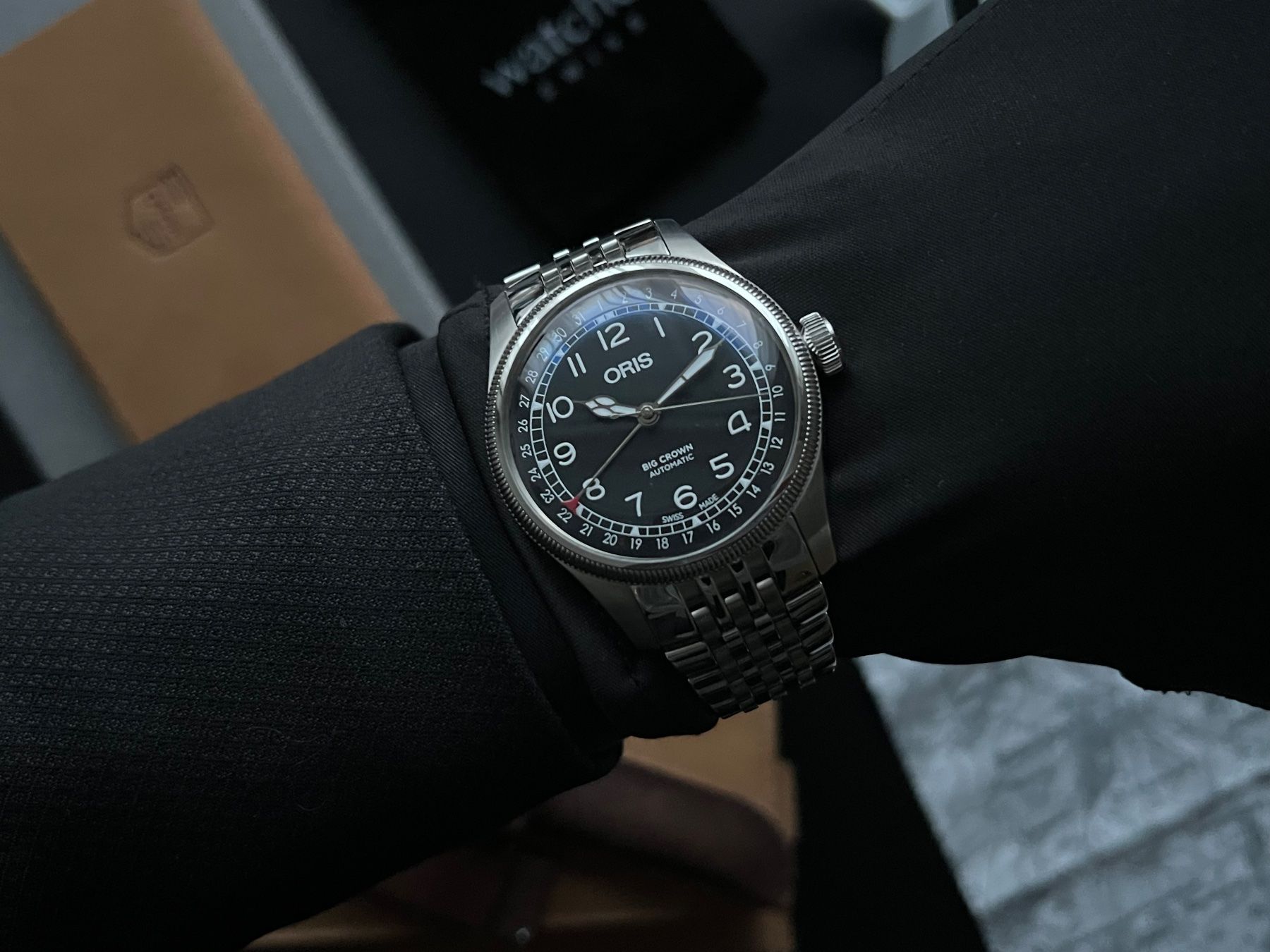 Oris Orologi: Oris Big Crown Waldenburgerbahn Limited Edition | Full Set + – Usato da Suhr venduto da watcherswiss 8