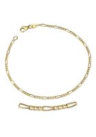 Gold 333 Armkette Figarokette Made in Germany