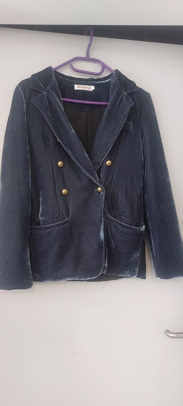 Giacche: Samt Blazer - Edler Look, Ordine Plus, Grösse S – Usato da Chur venduto da Angg1