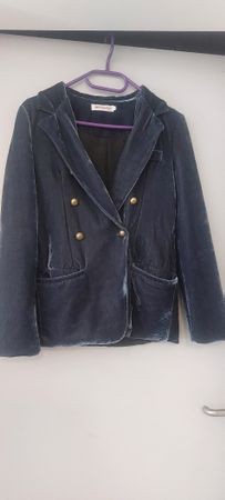 Samt Blazer - Edler Look, Ordine Plus, Grösse S