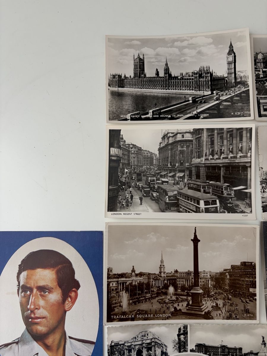 Cartoline postali: Vintage London Ansichtskarten Set, 11 Stk. – Usato da Winterthur venduto da silen 1