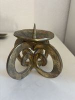 Antiker Kerzenständer aus Metall – Vintage Deko