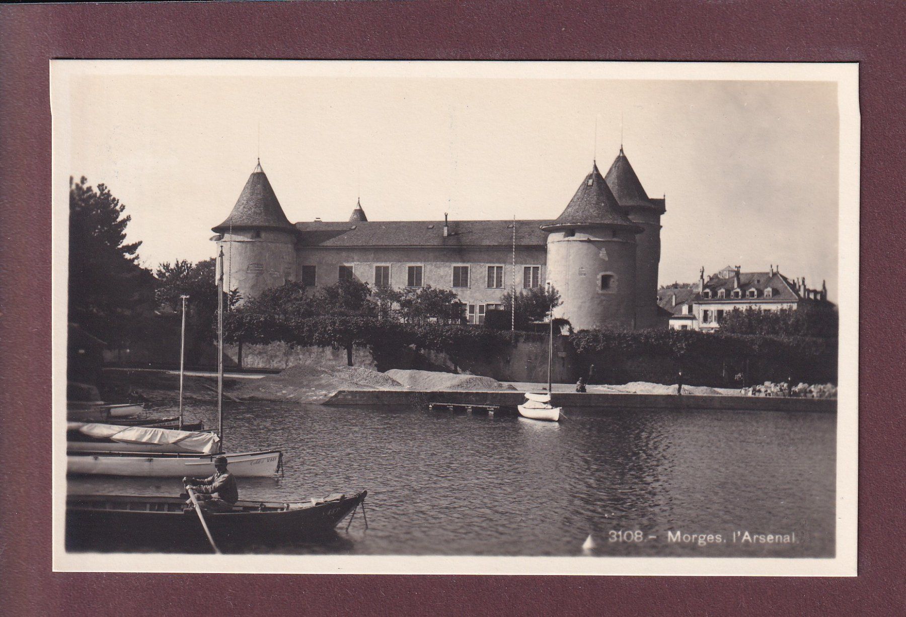 Ansichtskarten: MORGES - Arsenal – Gebraucht aus Pully von nicecards