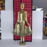 Buddha Statue goldfarben 150cm guter Zustand