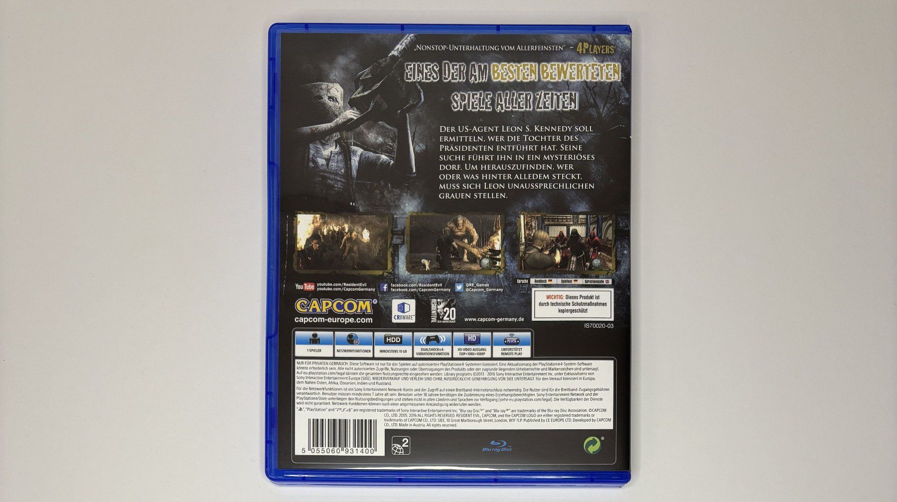 Spiele: PS4 - Resident Evil 4 – Gebraucht aus Allschwil von Bullach 2