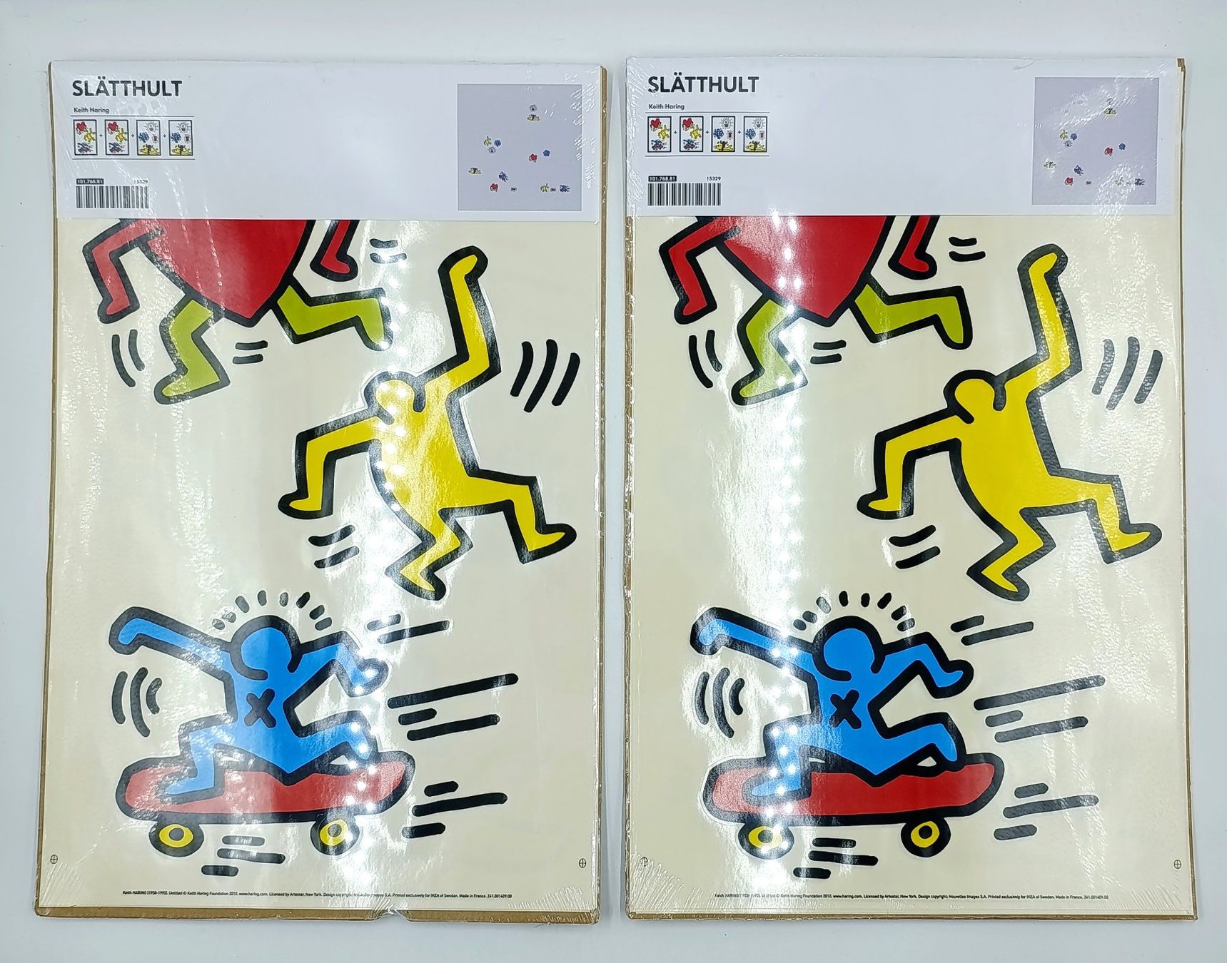Aufkleber: 1x Ikea Keith Haring 2010 Slätthult Wandkleber – Neu und originalverpackt aus Wil SG von Donaldus
