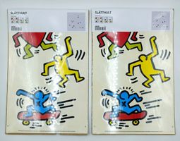 1x Ikea Keith Haring 2010 Slätthult Wandkleber