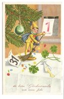 Neujahr - die besten Glückwünsche - Pajass - Kalender - 1939