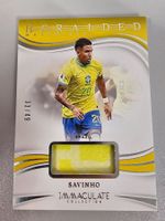 SAVINHO 24-25 Panini Immaculate Heralded Materials/49 Brasil