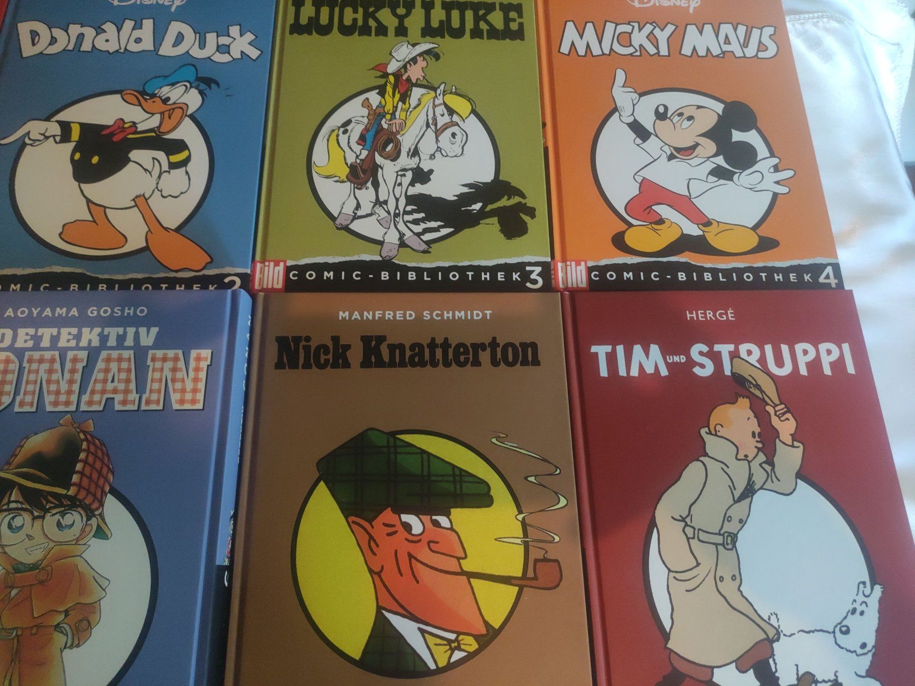 Fumetti: Im Schuber: 12 neuwertige Comic Bibliothek Sammlung – Usato da Hinwil venduto da Manu71 7