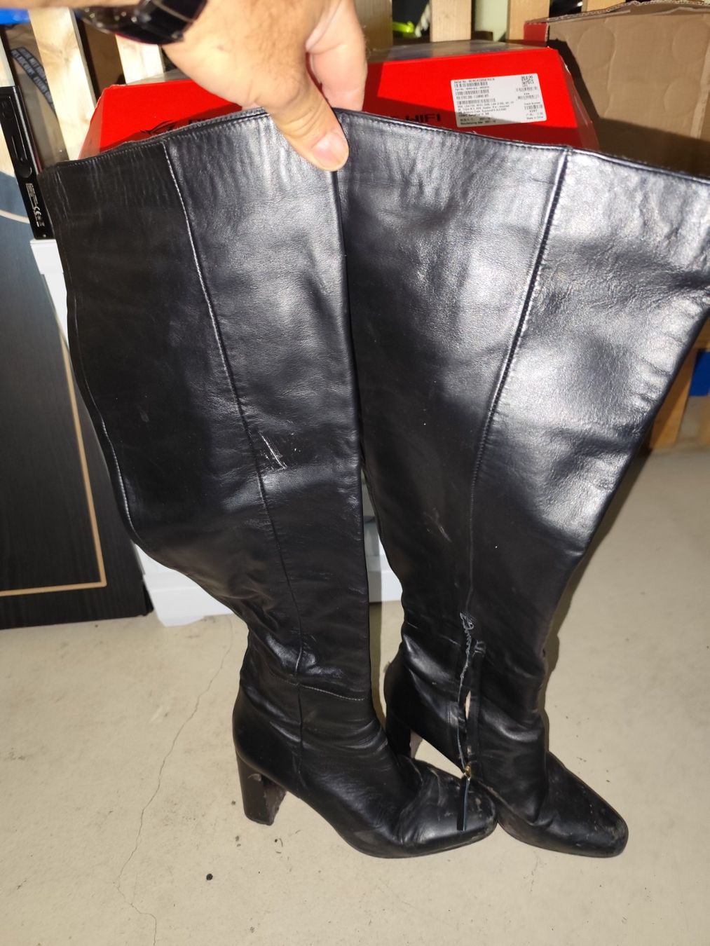 Zara Scarpe da donna: Zara Stiefel Gr 40 echtes Leder – Usato da Oetwil an der Limmat venduto da Fernando-bras