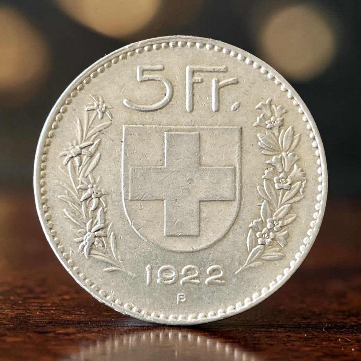 Alle Münzen: 5 Franken Silber 1922 – Gebraucht aus Winterthur von Numismatica-Vitu