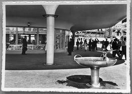 Zürich am Bellevueplatz, 1938